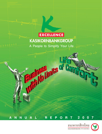 Thumbnail Kasikornbank Annual Report 2007