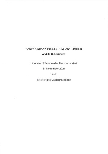 Thumbnail Kasikornbank Financial Statement 2024