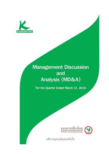 Thumbnail Kasikornbank Quarterly Report 2018-q1