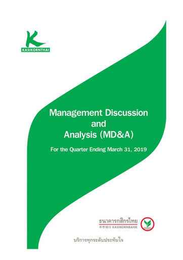 Thumbnail Kasikornbank Quarterly Report 2019-q1