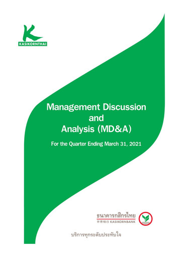 Thumbnail Kasikornbank Quarterly Report 2021-q1