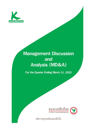 Thumbnail Kasikornbank Quarterly Report 2022-q1