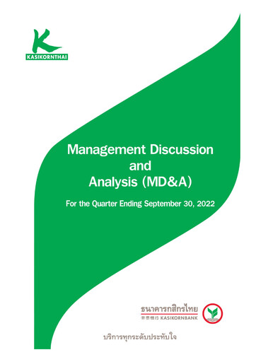 Thumbnail Kasikornbank Quarterly Report 2022-q3