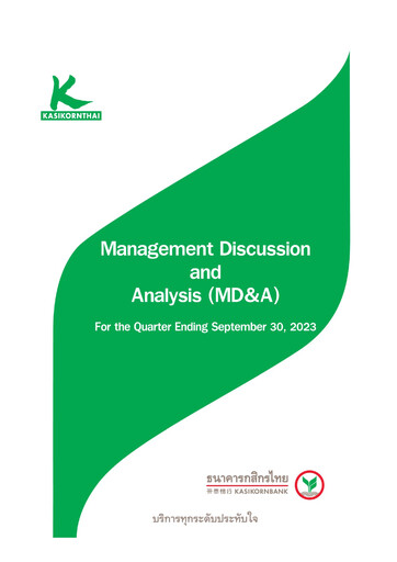 Thumbnail Kasikornbank Quarterly Report 2023-q3