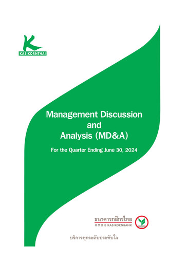 Thumbnail Kasikornbank Quarterly Report 2024-q2
