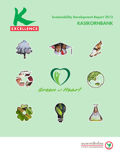 Miniature Kasikornbank Rapport de durabilité 2012