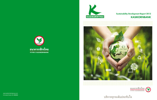 Miniature Kasikornbank Rapport de durabilité 2013