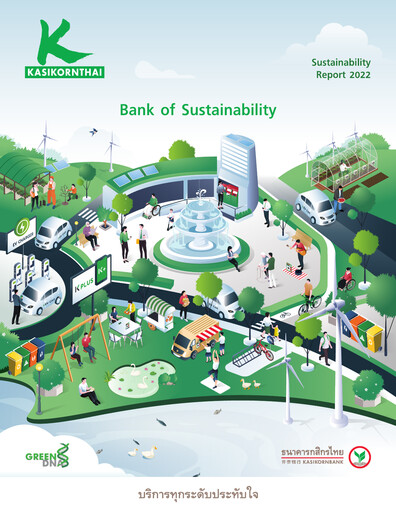 Miniature Kasikornbank Rapport de durabilité 2022