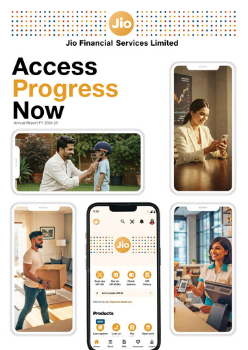Thumbnail Jio Financial Services Annual Report 2024-2025