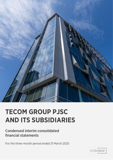 Vorschaubild TECOM Group Quartalsbericht 2025-q1