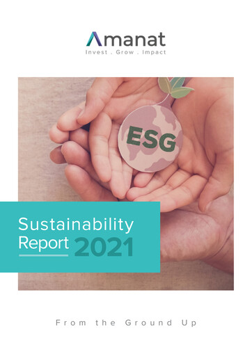 Thumbnail Amanat Holdings ESG Report 2021