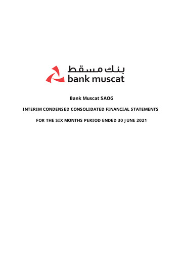 Thumbnail Bank Muscat Financial Statement 2021-h1
