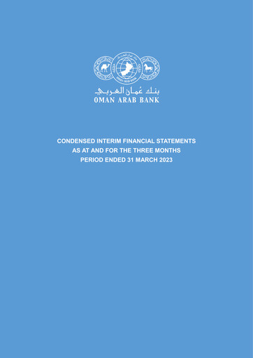 Thumbnail Oman Arab Bank Quarterly Report 2023-q1