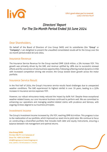 Thumbnail Liva Group Financial Statement 2024-h1