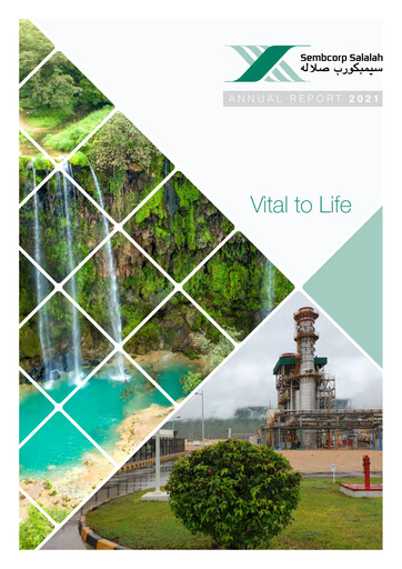 Thumbnail Sembcorp Salalah Power & Water Company Annual Report 2021