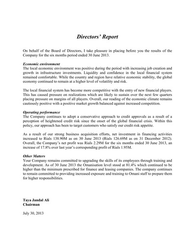 Thumbnail National Finance Financial Statement 2013-h1