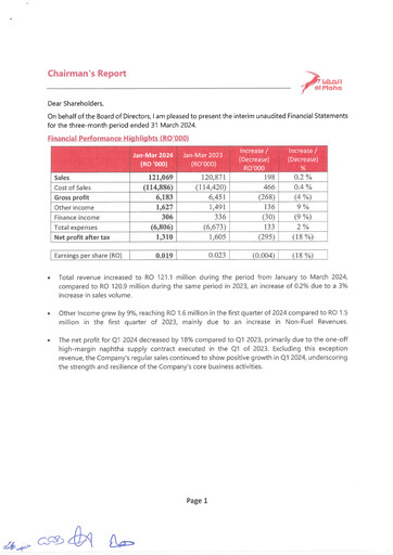 Thumbnail Al-Maha Petroleum Quarterly Report 2024-q1