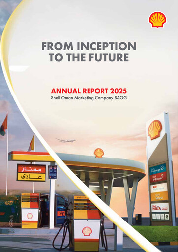 Miniature Shell Oman Marketing Company Rapport annuel 2025