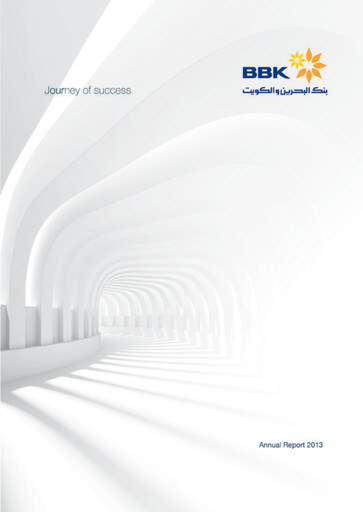 Vorschaubild Bank of Bahrain and Kuwait Jahresbericht 2013