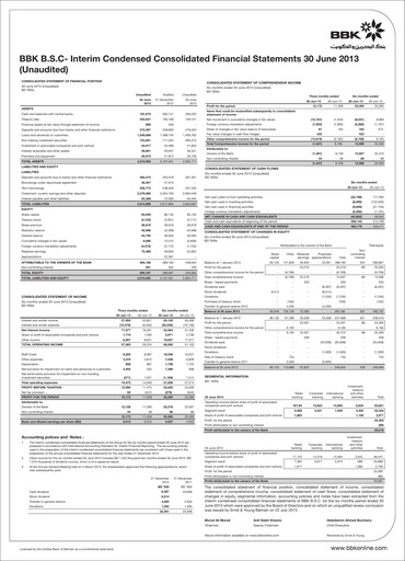 Thumbnail Bank of Bahrain and Kuwait Half-year Report 2013-h1