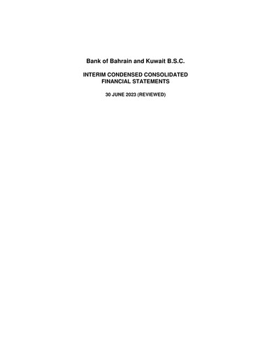 Thumbnail Bank of Bahrain and Kuwait Half-year Report 2023-h1