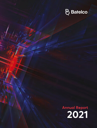 Miniature Batelco (Bahrain Telecommunication Company) Rapport annuel 2021