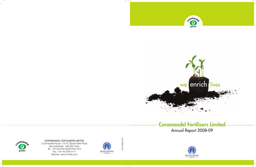 Thumbnail Coromandel Annual Report 2008-2009