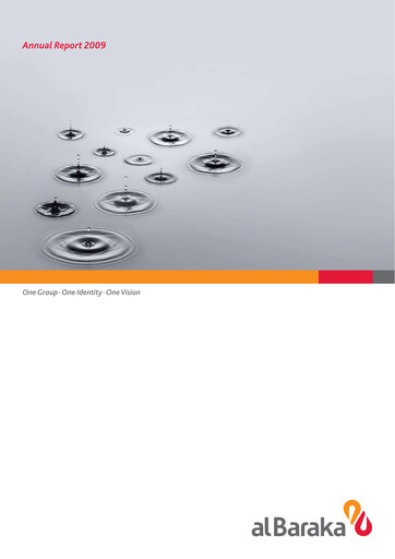 Thumbnail Al Baraka Group Annual Report 2009
