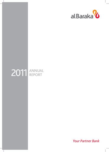 Thumbnail Al Baraka Group Annual Report 2011