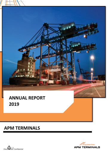 Thumbnail APM Terminals Bahrain Annual Report 2019