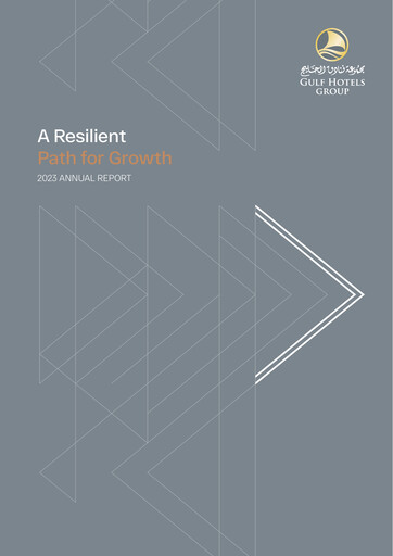 Miniature Gulf Hotels Group Rapport annuel 2023