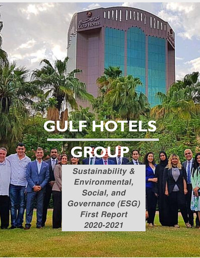 Thumbnail Gulf Hotels Group Sustainability Report 2020-2021