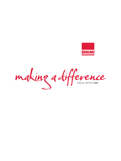 Vorschaubild BMMI Group Jahresbericht 2009