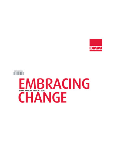 Vorschaubild BMMI Group Jahresbericht 2010
