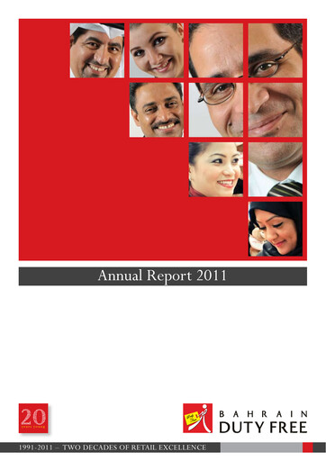 Thumbnail Bahrain Duty Free Shop Complex Annual Report 2011
