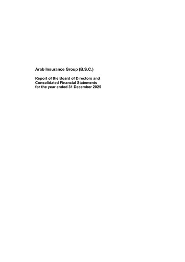 Miniature Arab Insurance Group Bilan financier 2025