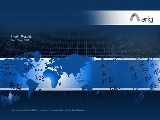 Miniature Arab Insurance Group Rapport semestriel 2018-h1