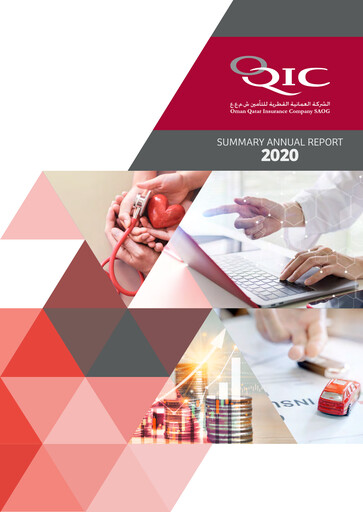 Thumbnail OQIC Oman Qatar Insurance Company Annual Report 2020