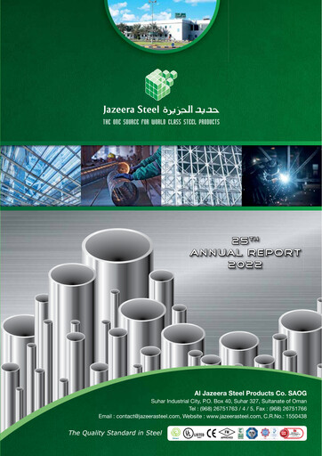 Thumbnail Al Jazeera Steel Products Annual Report 2022