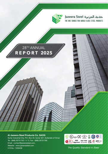 Thumbnail Al Jazeera Steel Products Annual Report 2025