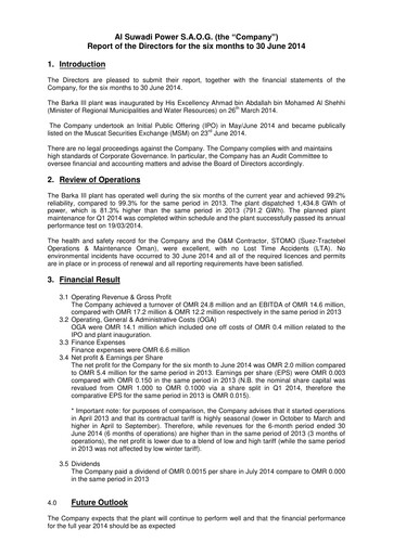 Thumbnail Al Suwadi Power Financial Statement 2014-h1