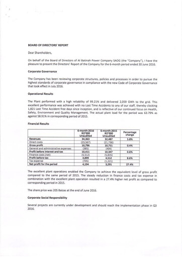 Thumbnail Al Batinah Power Financial Statement 2016-h1