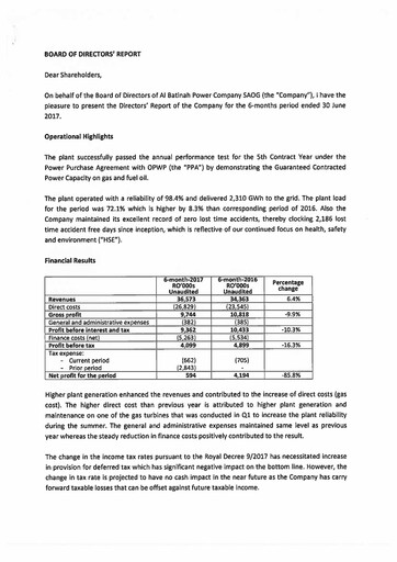 Thumbnail Al Batinah Power Financial Statement 2017-h1