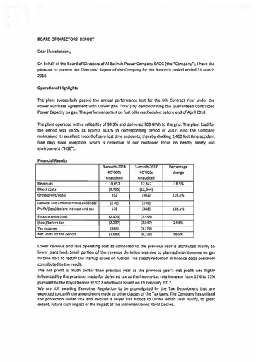 Thumbnail Al Batinah Power Financial Statement 2018-q1