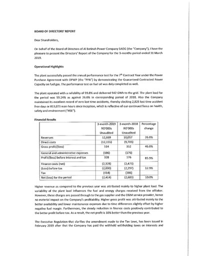 Thumbnail Al Batinah Power Financial Statement 2019-q1