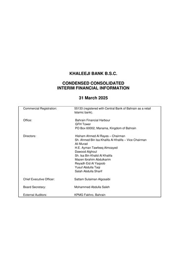 Thumbnail Khaleeji Bank Financial Statement 2025-q1