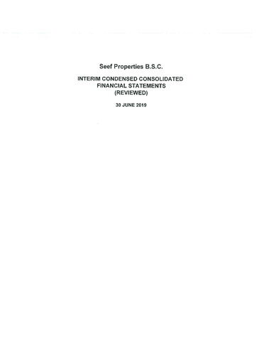Thumbnail Seef Properties Financial Statement 2019-h1