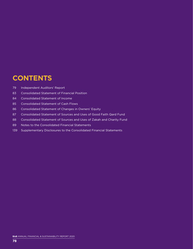 Thumbnail Bahrain Islamic Bank Financial Statement 2020