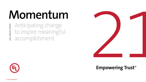 Thumbnail UL Solutions Annual Report 2021