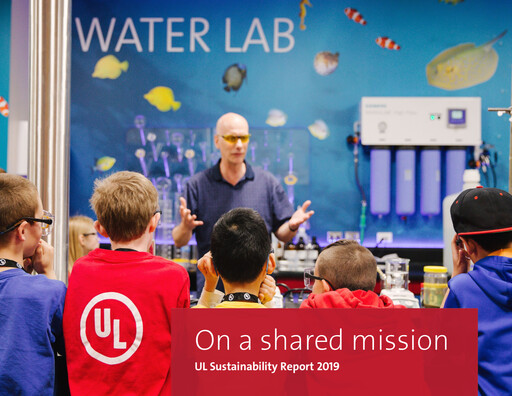 Thumbnail UL Solutions Sustainability Report 2019
